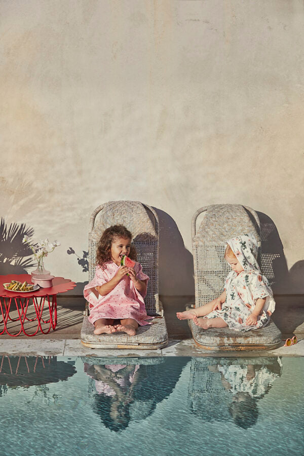 Poncho de Bain Meadow Blossom