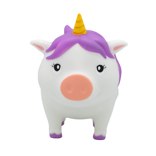 Cochon Licorne Blanche