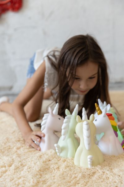Yellow Unicorn Night Light
