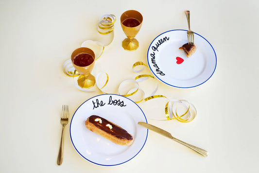 Assiette LA FAMILLE S'ÉCLATE - The Boss