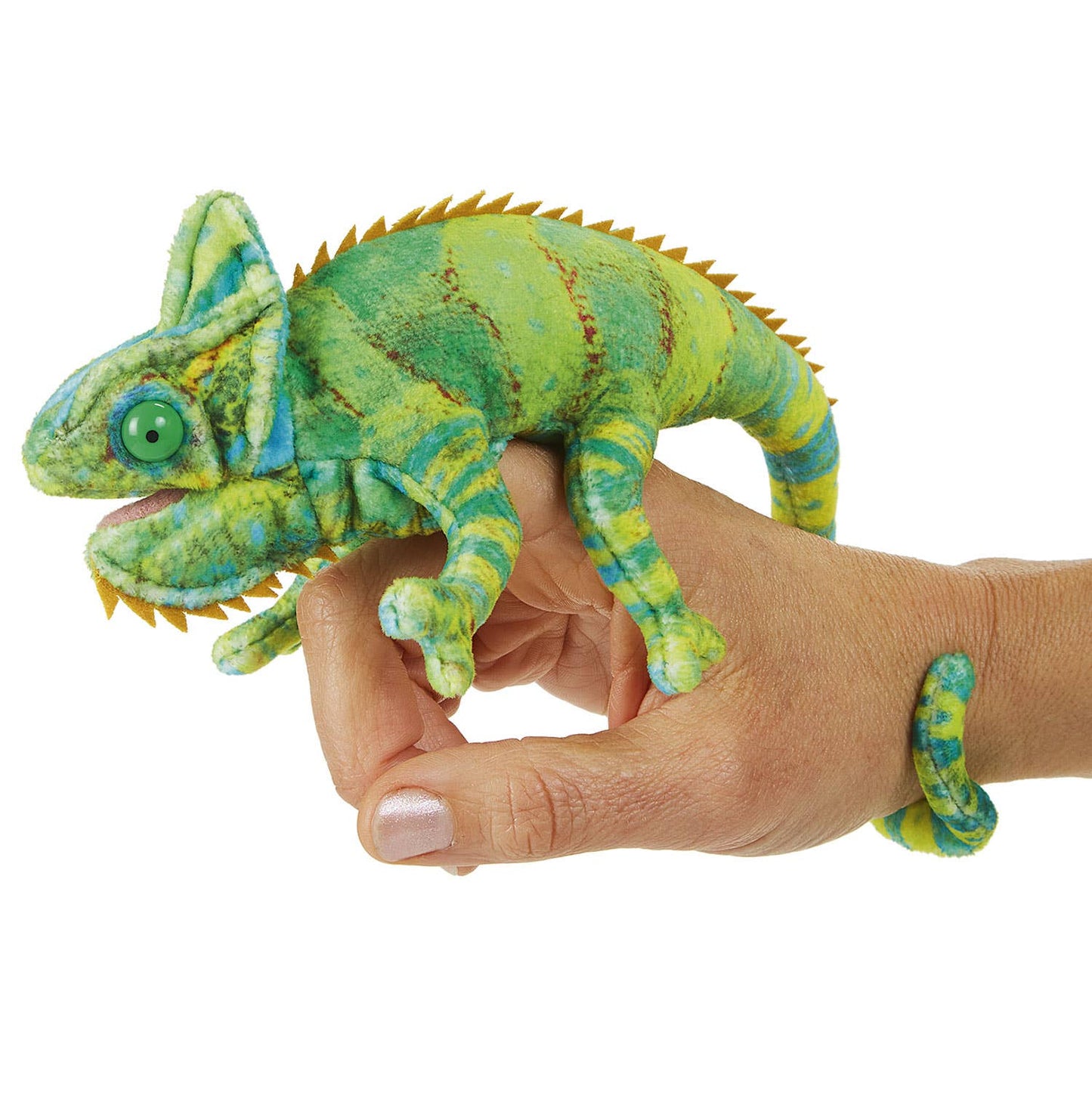 Marionnette à main Mini Caméléon 2794 Folkmanis réaliste