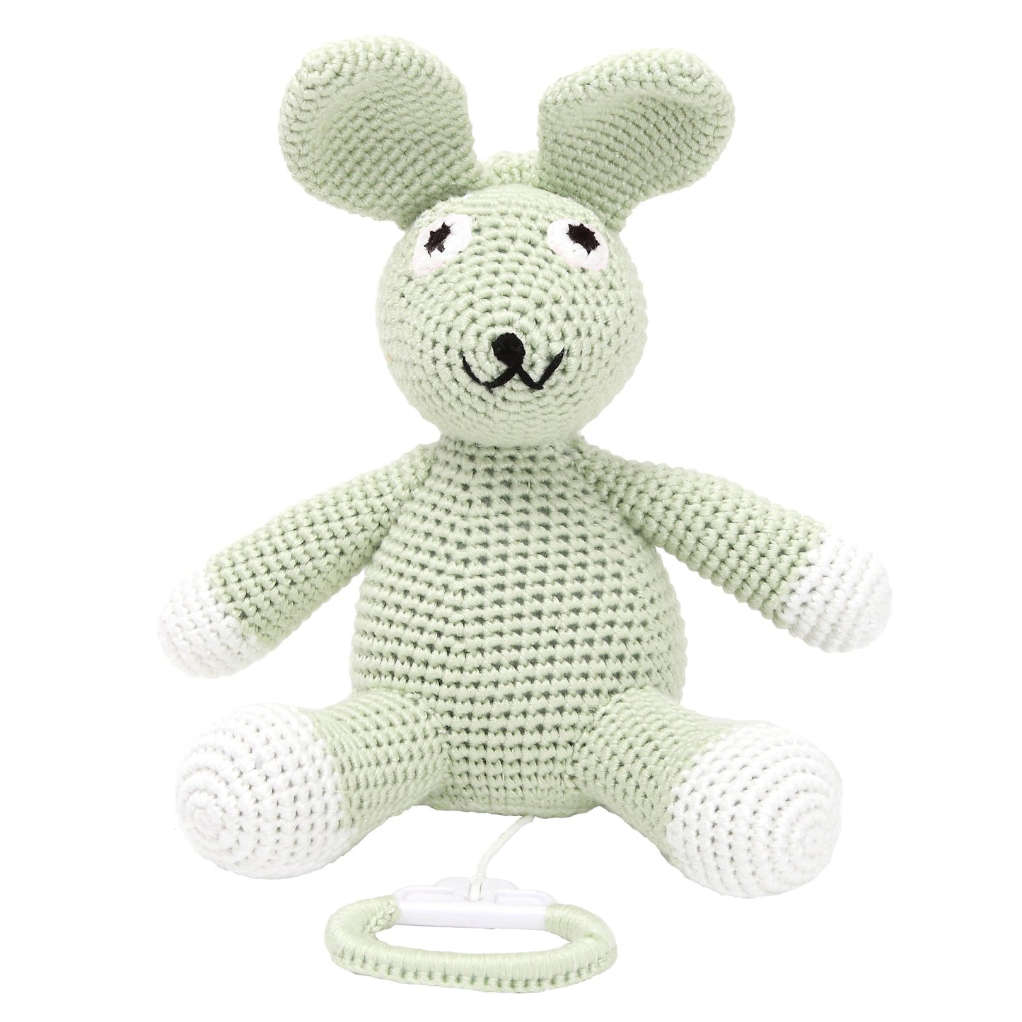 Boîte à musique - Lime Green Rabbit