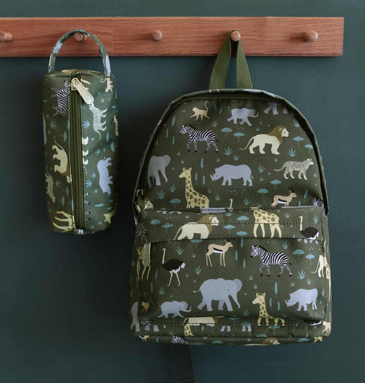 Petit sac à dos enfant - Savane – vue 2 – A Little Lovely Company