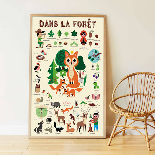 Forest - Poster en stickers - Discovery 3 +