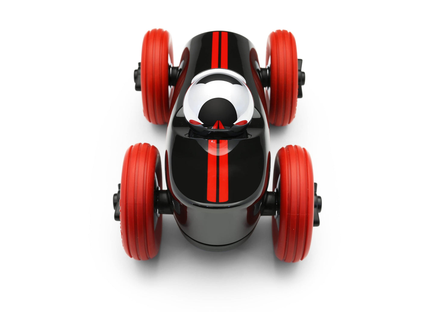 Voiture Buck - Noir/Casque Argent | Playforever