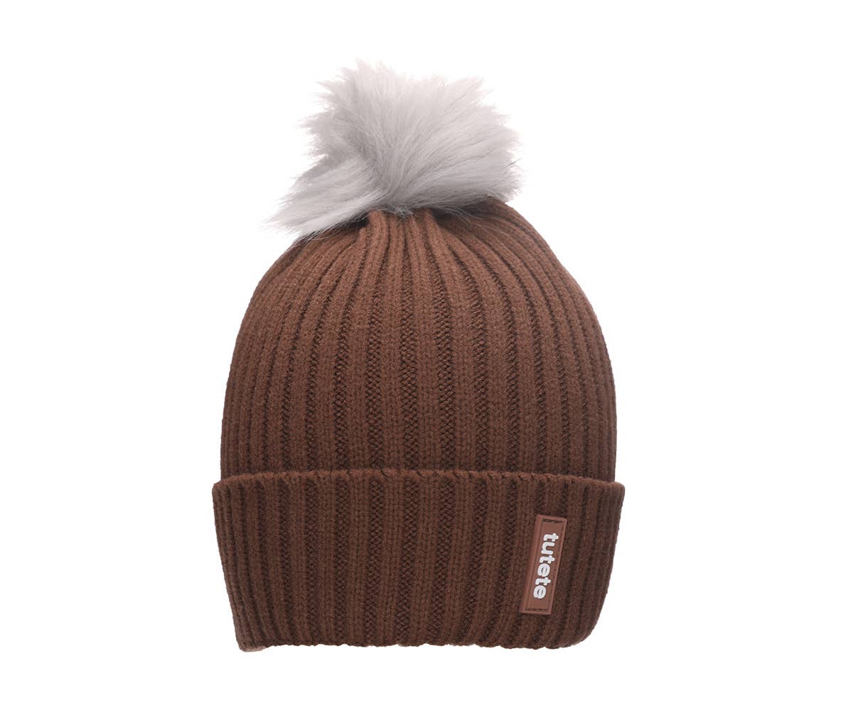 Ensemble d'Hiver Marron - Lettres de l’Alphabet Rigolotes