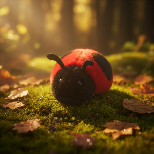 Peluche Coccinelle – 11 cm - Teddy Hermann