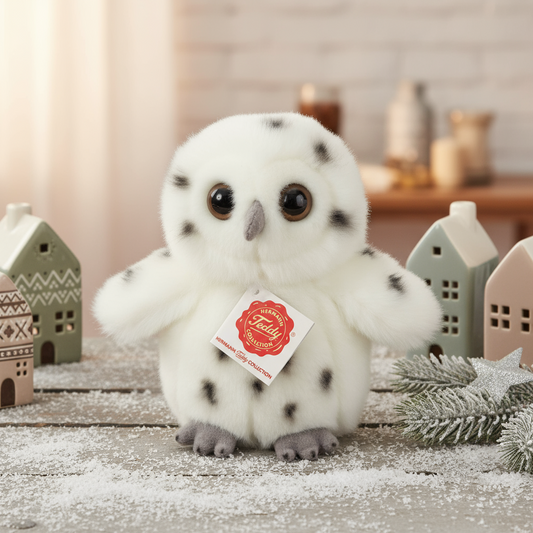 Peluche Harfang des Neiges – 16 cm - Teddy Hermann