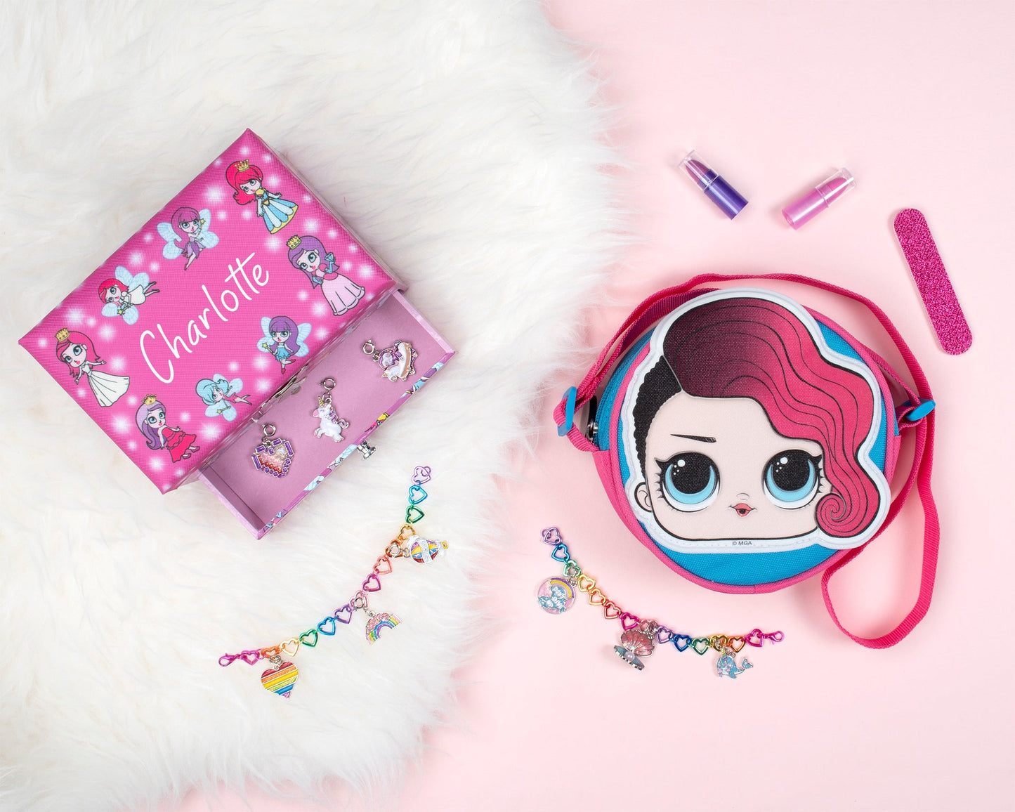 L.O.L pailleté Sac bandoulière – Rocker