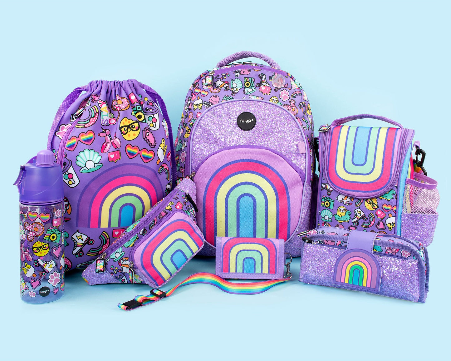 Strap Sacs repas – arc-en-ciel Smile