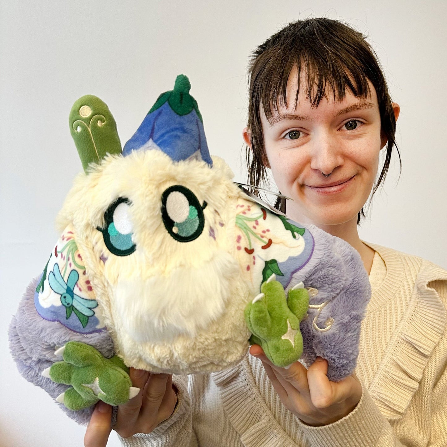Peluche Mini Squishable – Fée Mothman