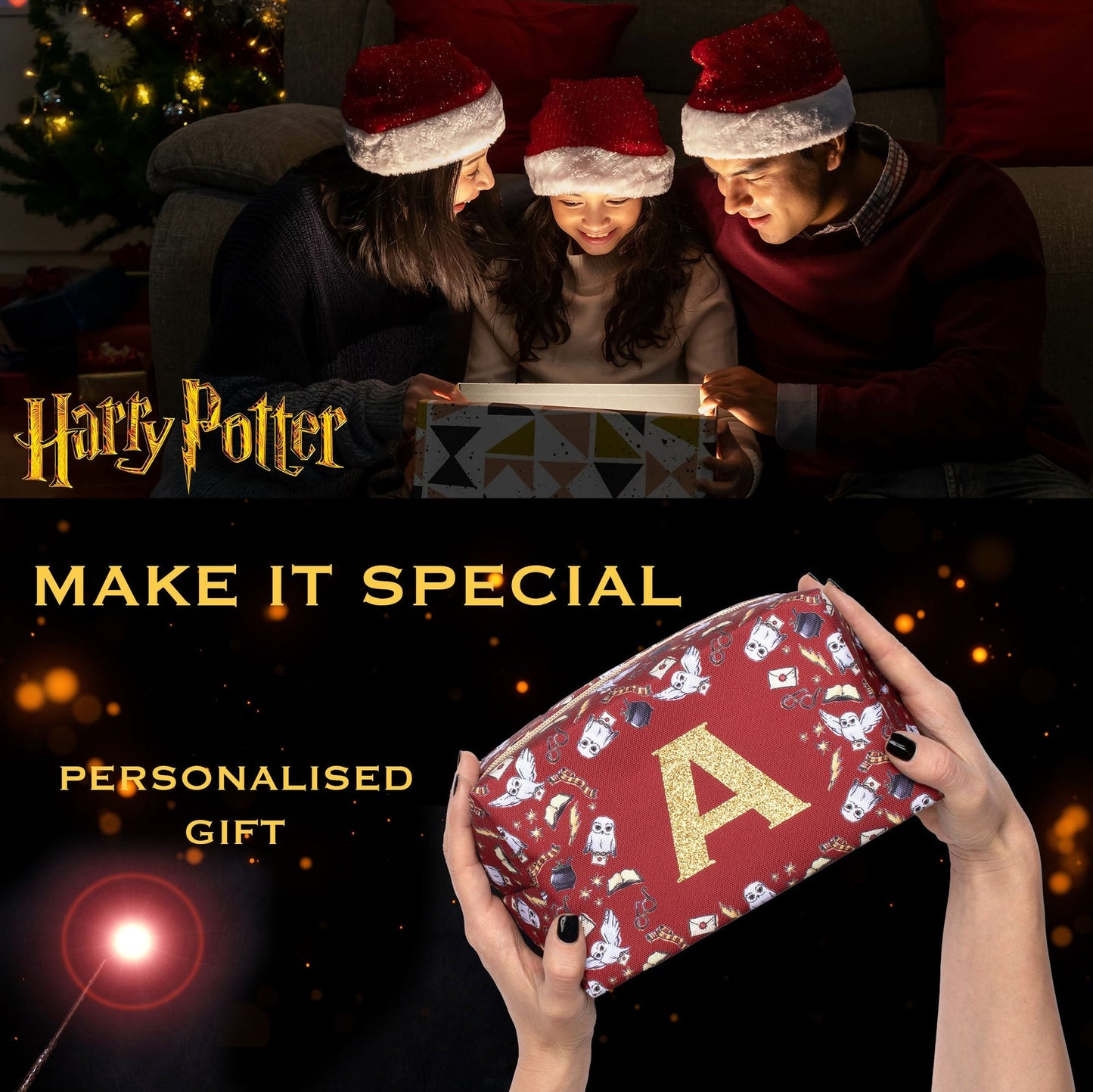 Trousse de maquillage Harry Potter – pailleté Latter