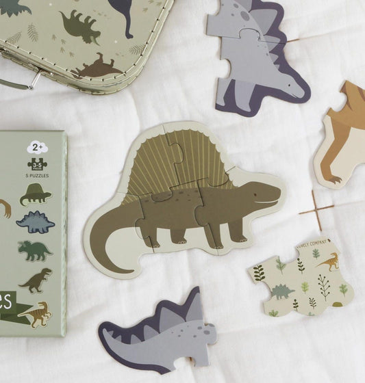 Puzzle - Dinosaures – vue 2 – A Little Lovely Company