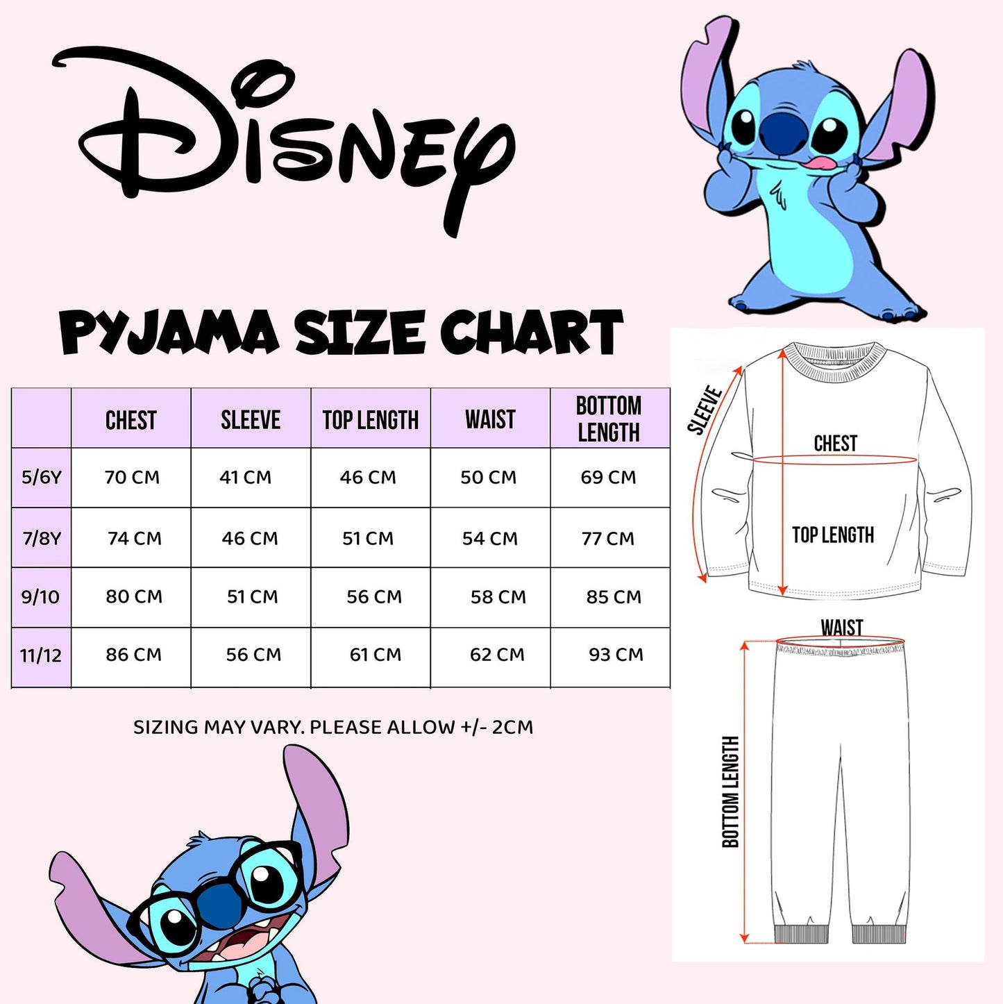 Disney Stitch Christmas Pyjama