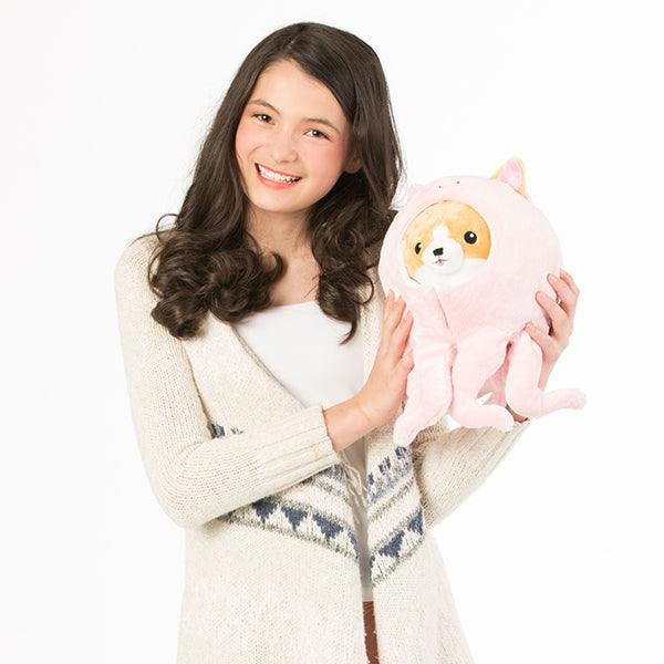 Peluche Undercover Squishable – Corgi en Pieuvre