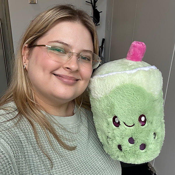 Peluche Comfort Food – Matcha Bubble Tea