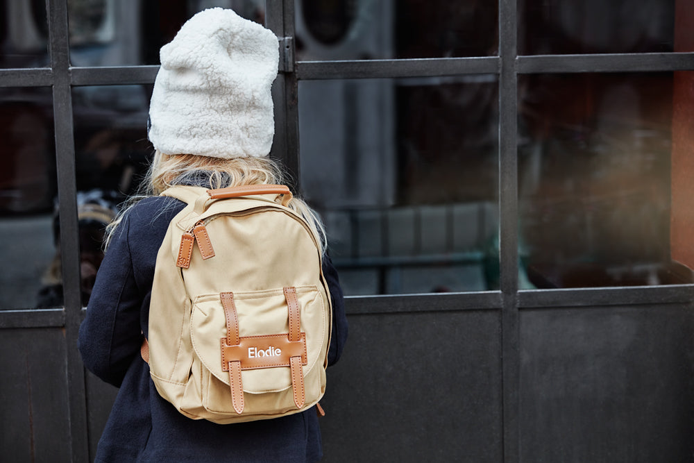 Mini mochila de oro