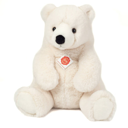 Peluche Ours Polaire Assis – 35 cm - Teddy Hermann