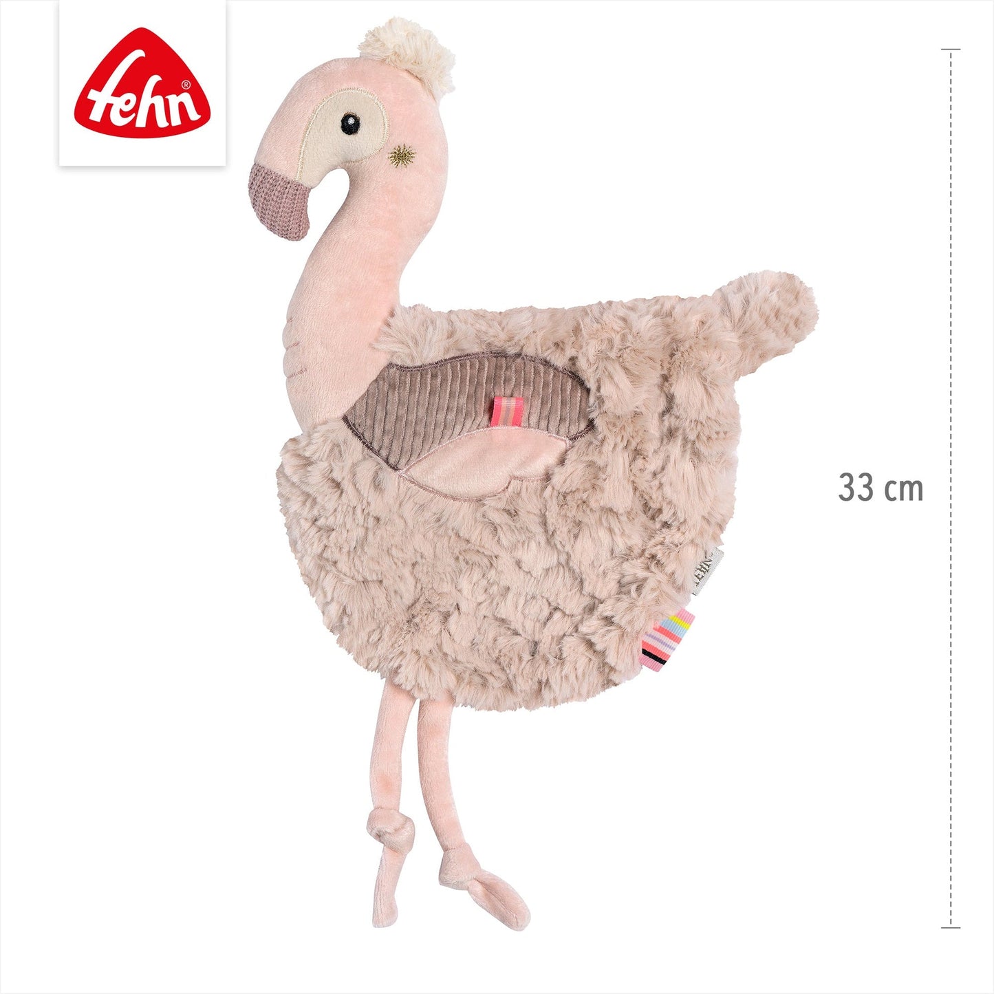 Schmusetuch Flamingo