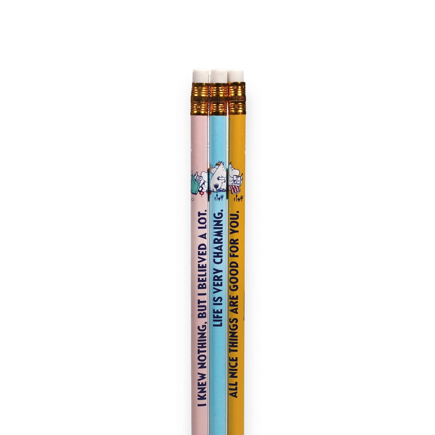 Set de 3 crayons Moomin