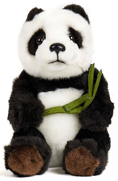 Peluche Panda avec Bambou Assis Uni Toys