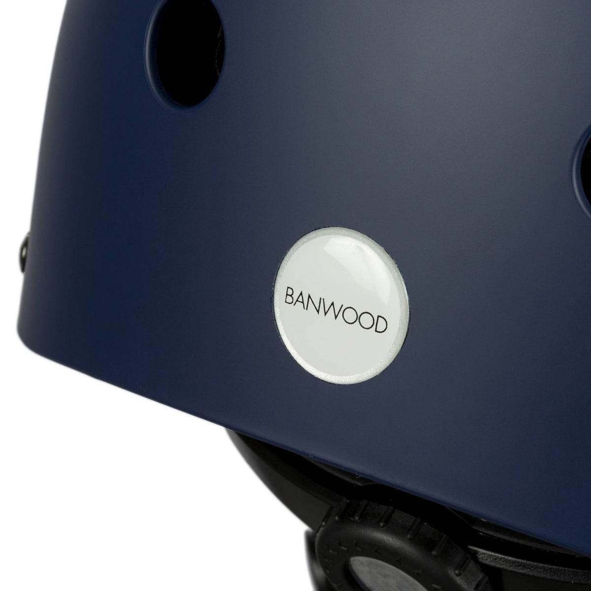 casque enfant bleu marine mat banwood