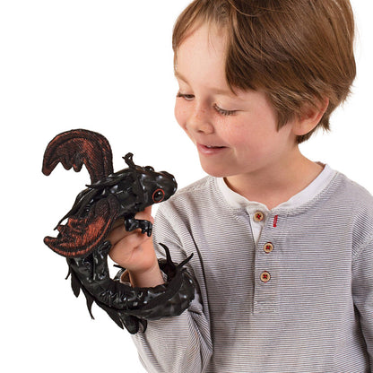 Marionnette à main Bracelet Dragon 3163/Dragon Wristled Folkmanis réaliste