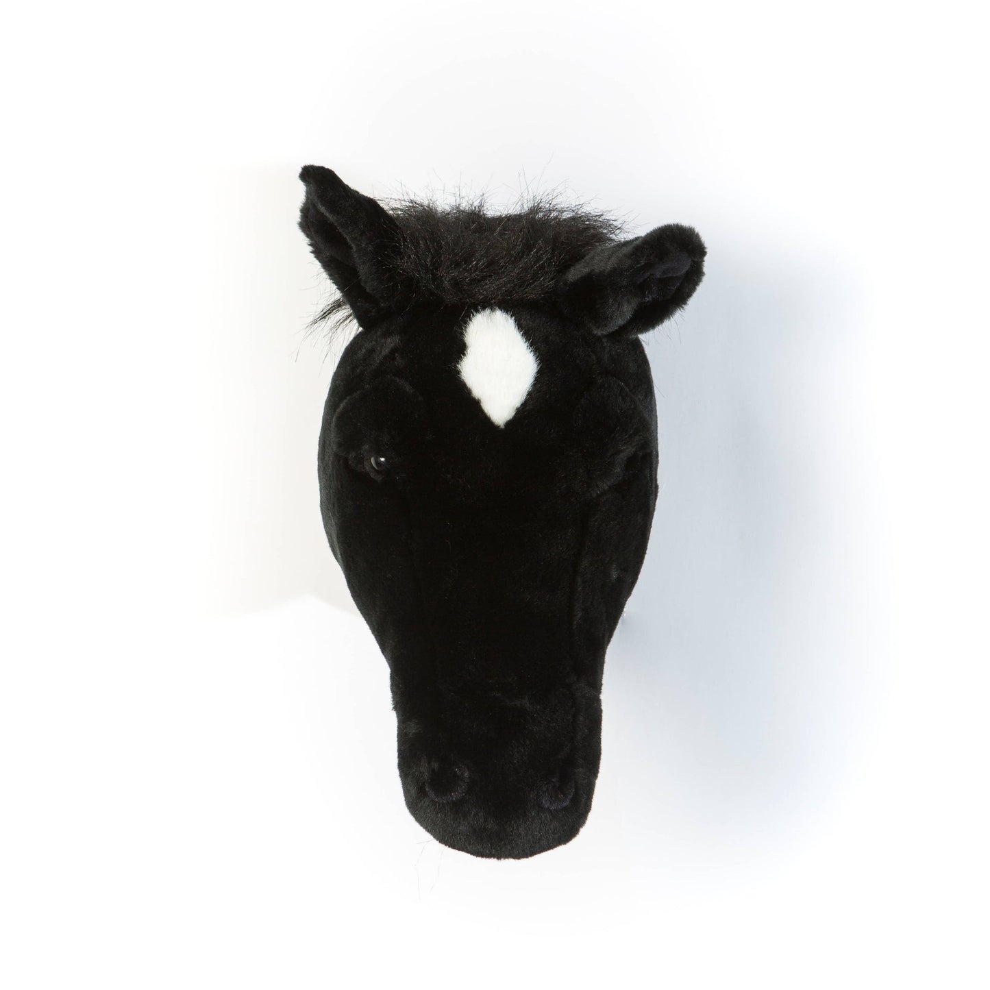 Décoration Murale Peluche Pierre le Cheval Noir - Wild & Soft