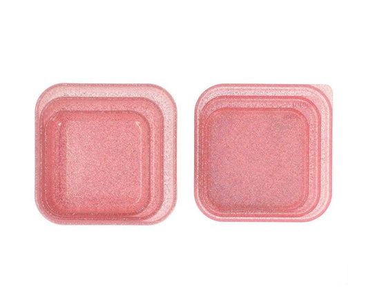 3 Boîtes Déjeuner Brillant Pailleté