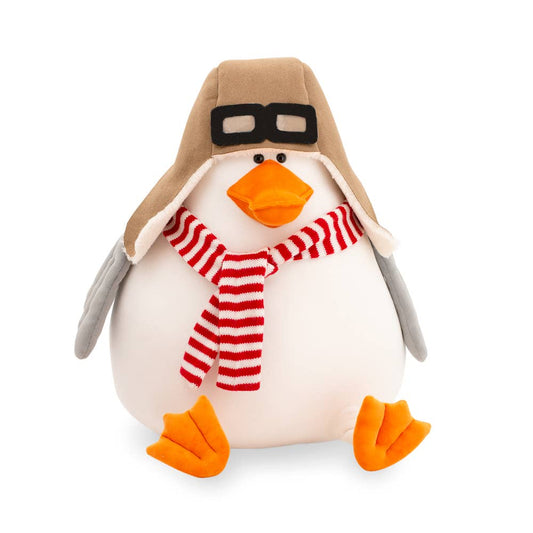 Peluche Orange Life Oie Aviateur (50cm)