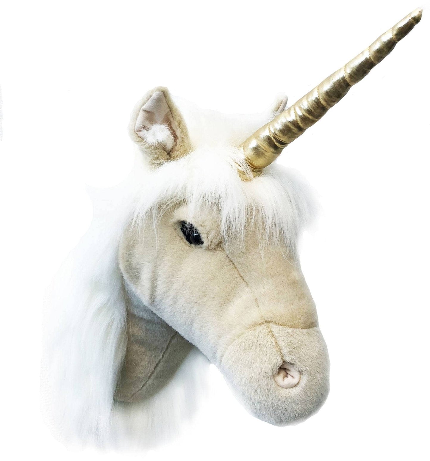 Décoration Murale Peluche Fay la licorne beige