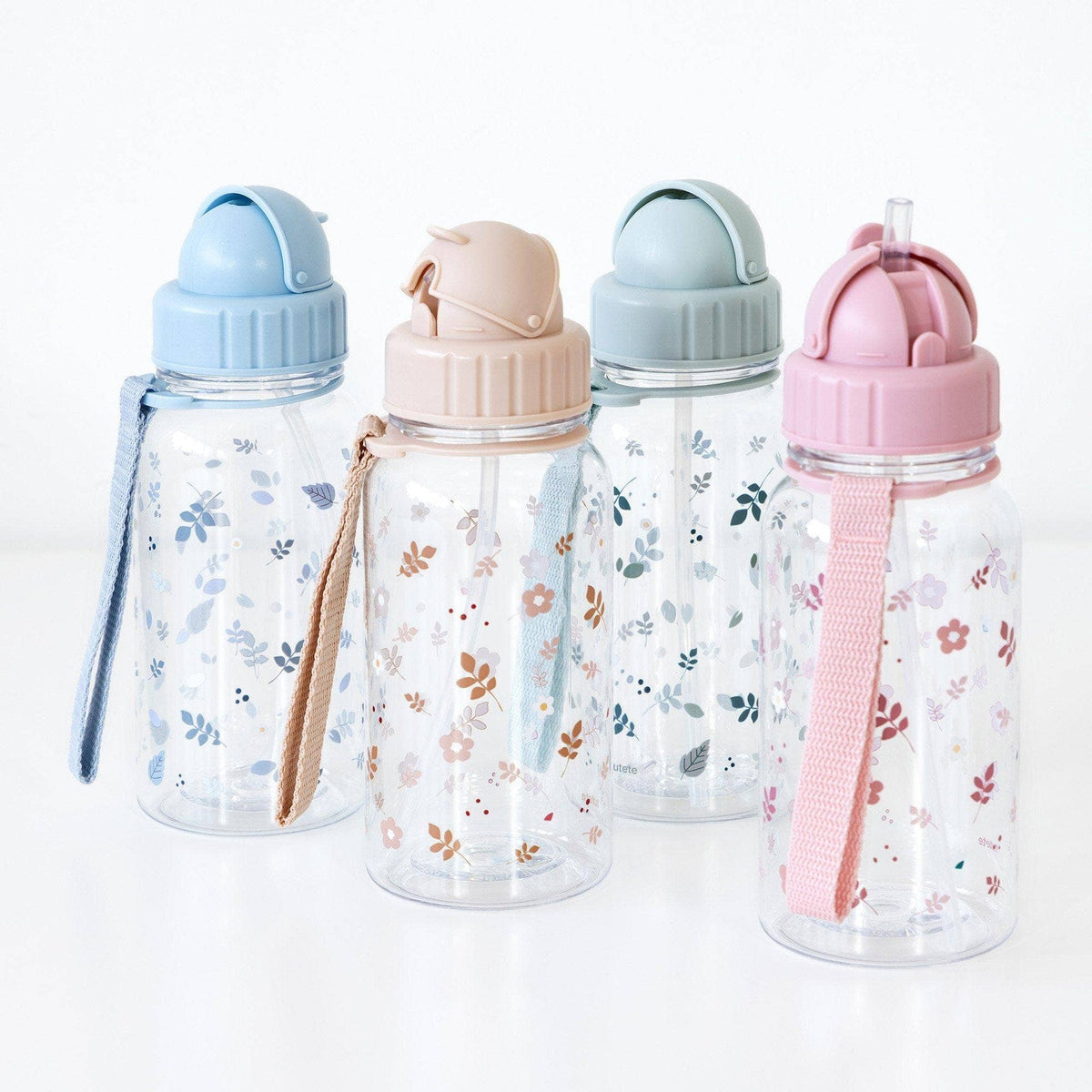 Bouteille en plastique Feuilles Couleur Sauge - vue 3