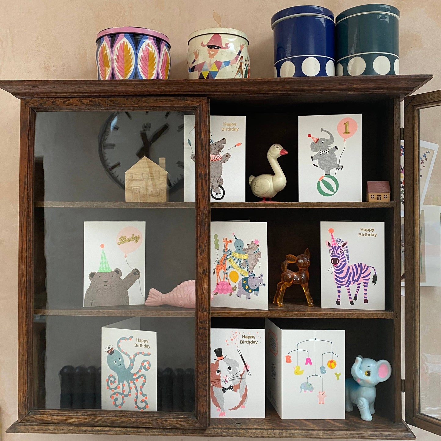 Carte d'Anniversaire - Animaux