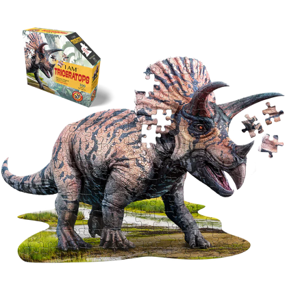 Puzzle I Am Lil' - Tricératops
