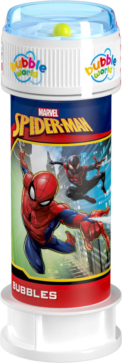 Coffret bulles de savon Spider-Man Marvel – Présentoir 36 flacons 60 ml Bubble World