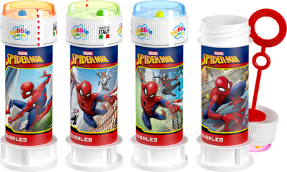 Coffret bulles de savon Spider-Man Marvel – Présentoir 36 flacons 60 ml Bubble World