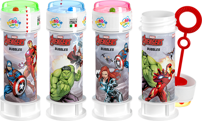 Coffret bulles de savon Avengers Marvel – Présentoir 36 flacons 60 ml