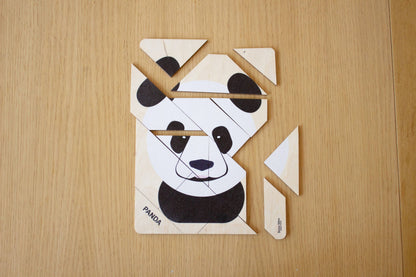 Puzzle en Bois Panda