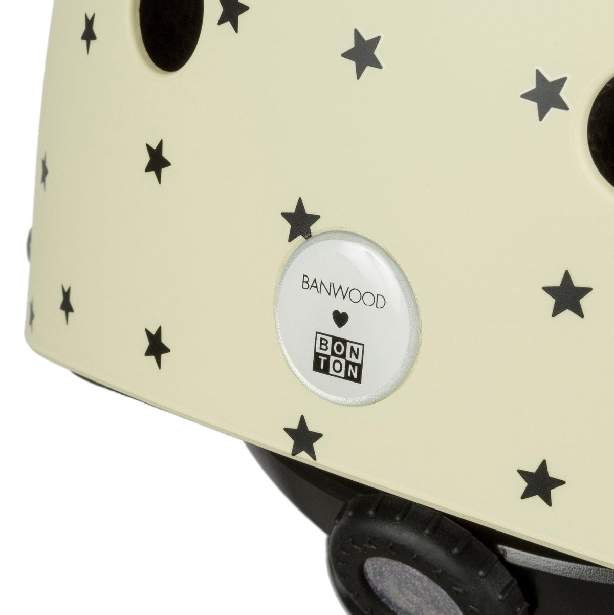 Casque enfant Banwood Bonton R crème