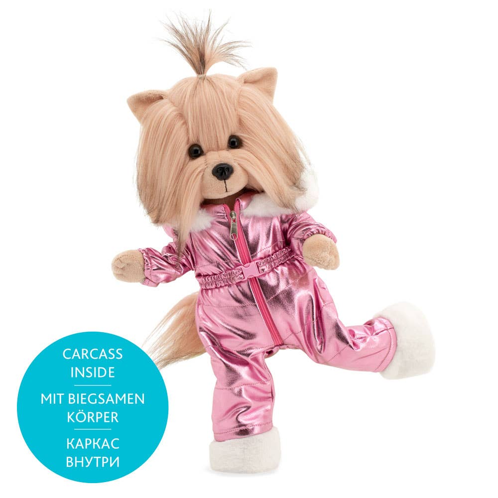 Poupée Lucky Yoyo Chien : Montagne de Neige - 38 cm