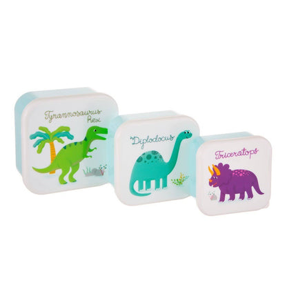 Boîtes à goûter Dinosaures Roarsome - Set de 3