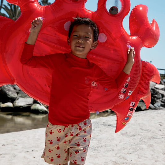 Matelas gonflable de luxe Crabe Rouge