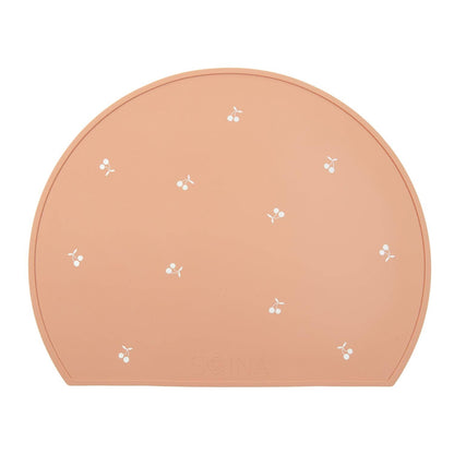 Set de table en silicone Cerises - Pêche
