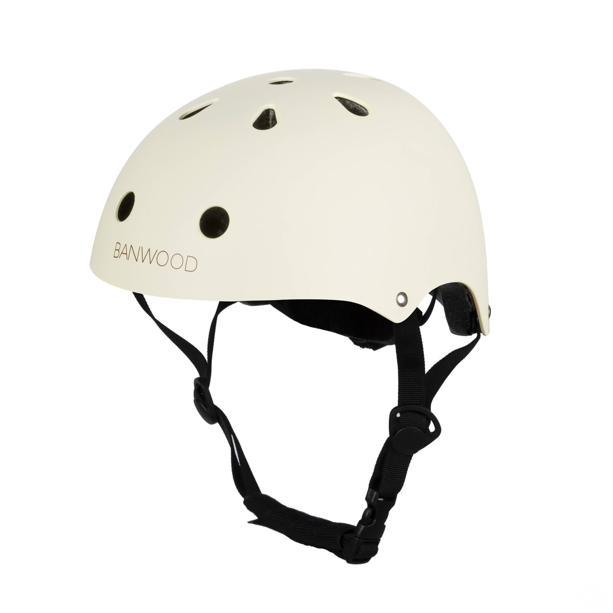 casque enfant creme mate banwood