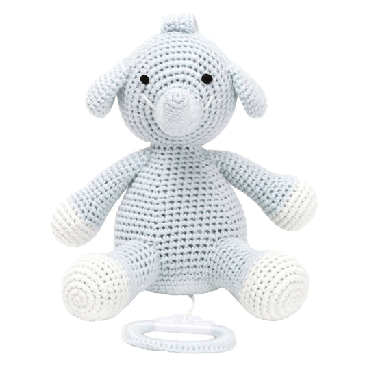 Boîte à musique - Soft Blue Elephant