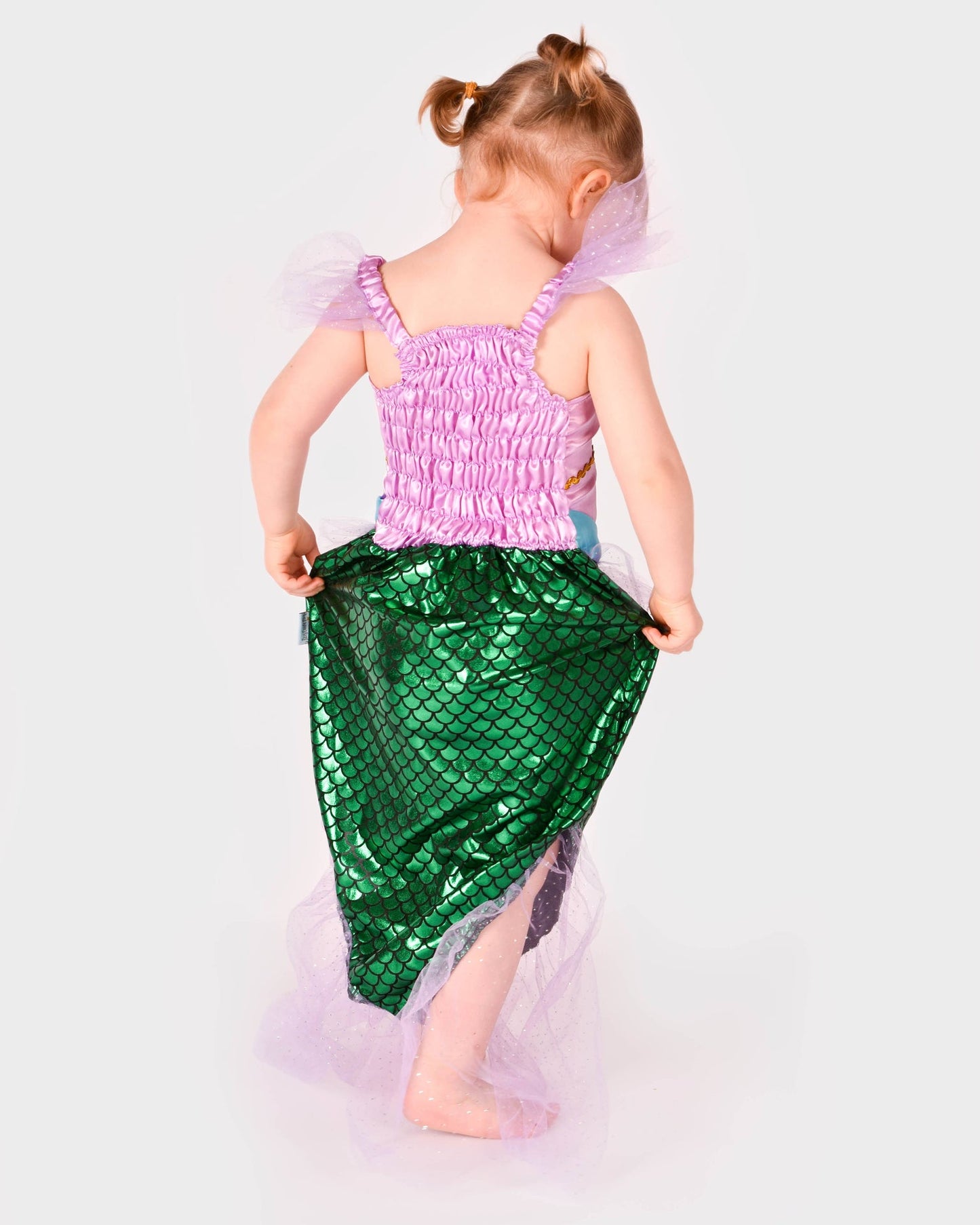Robe de sirène 110-116 cm pour enfants de 4 à 6 ans