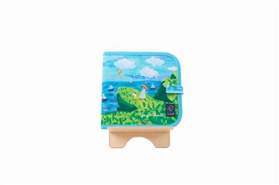 Jaq Jaq Bird: COLOR IT & GO MONET 20x20cm, cahier ardoise, effaçable, 3+