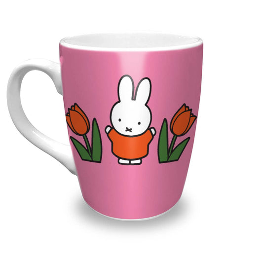 Mug Miffy Tulipes Rose