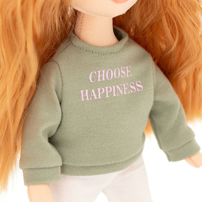 ENSEMBLE CADEAU : Poupée Sunny Sweat-shirt + Chaussures/accessoires