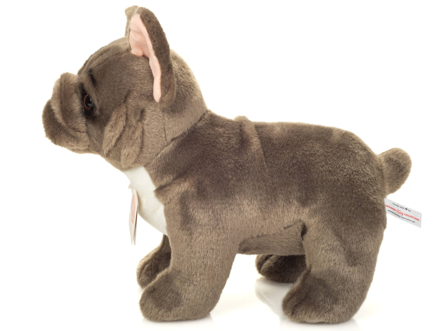 Peluche Bouledogue Français Gris